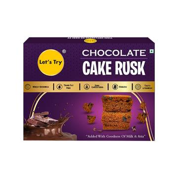 Let's Try Chocolate Cake Rusk